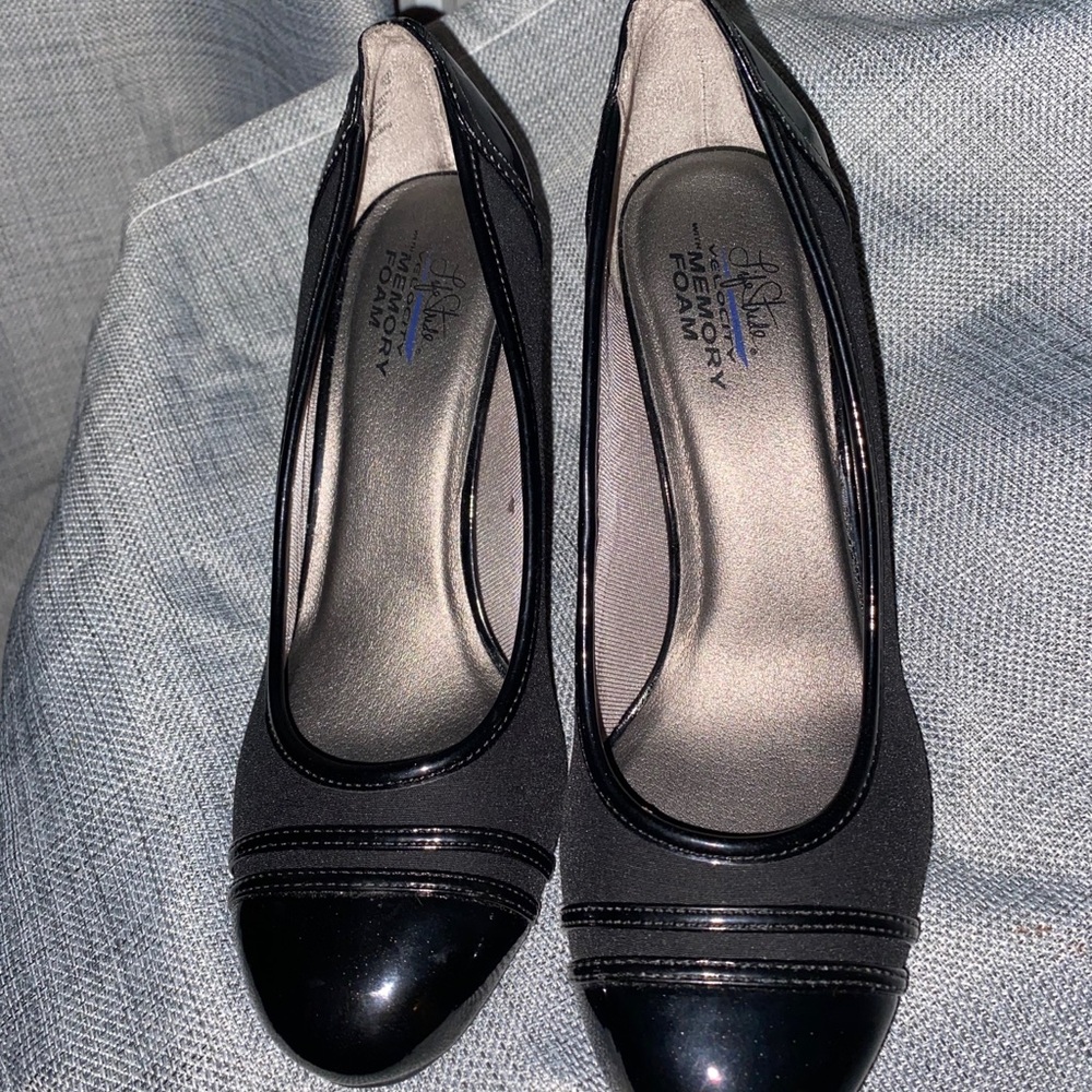 Black heels